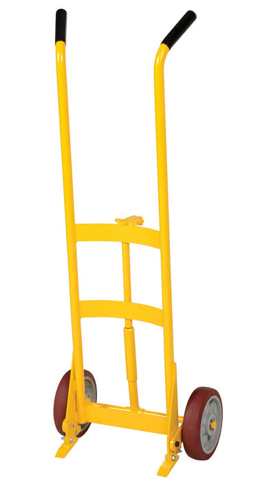 Drum Truck w/ Spring-Assist & Poly-on-Steel Wheels